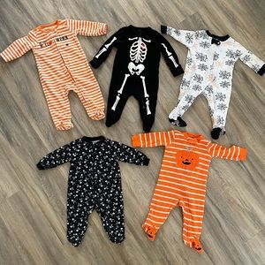 Halloween baby clothes pajamas size 3 to 6 months
